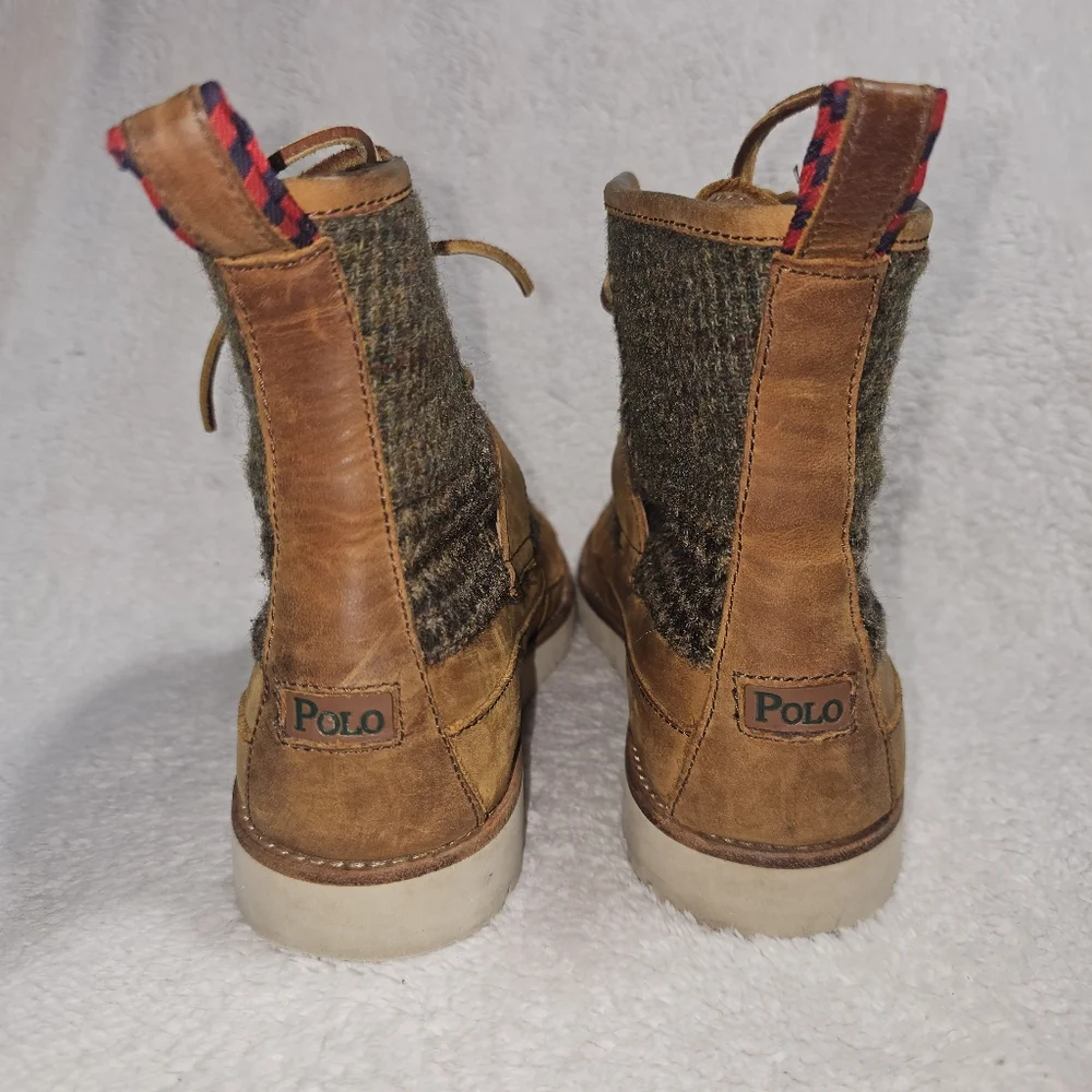 Polo Ralph Lauren Men's Brown Leather Boots